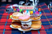 Krispy Kreme's new picnic offering was on show as part of the celebrations