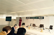 Eileen Burbidge kicks off London Tech Week at The Shard this morning (15 June) (@LDNTechWeek)