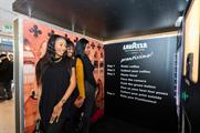 The photo booth is visiting key London train stations