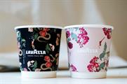 Lavazza unveils bespoke cup design for LFW