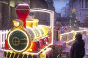 The train could both light up and emit smoke 