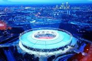 The Olympic Stadium has been undergoing renovations following its use in the London 2012 Olympics