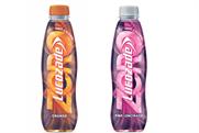 Lucozade Zero: comes in two of the brand's most popular flavours