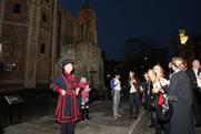 Guide Live guests taken on private Crown Jewels tour