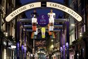 Uefa Women's Euro 2022: the Carnaby Street installation is running until 10 April