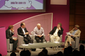 The 'How To Save ITV' panel in Edinburgh