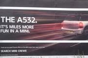 Mini: ASA rules poster ad would give the impression of excessive speed