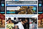 MailOnline: Iceland is the first brand to take over the news site's masthead