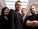 Brahm: (l-r) Mallett, McGann, Horsfield and Henzell