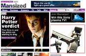 Mansized: launches customised news page