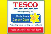 Tesco: backs Marie Curie with mobile site