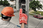 Mastercard: ads feature NFL fans
