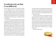 McDonald's lauds fame of gherkin in quirky print ad