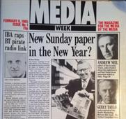 Media Week's first edition on 8 February, 1985