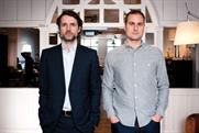 Miller (r) and Kenny: seek to combine data with technology