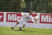 Mirror newspaper's penalty shoot-out for football fans