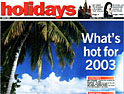Holidays: travel weekly