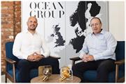 Ocean: outgoing CFO and COO Stephen Joseph and outgoing group CEO Tim Bleakley.