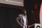 Bonin Bough: tells the audience at Advertising Week to be 'fearless' (picture credit: Sovev Media)