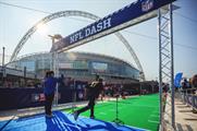 The fan events offer attendees the chance to practice their NFL skills