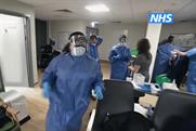 NHS introduces vivid imagery from front line of crisis in latest ad