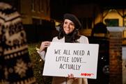 Now TV enlists Martine McCutcheon to launch Love Actually-inspired greetings experience