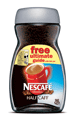 Nescafe Half Caff in book promotion