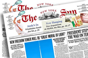 New York Sun: paper closes