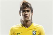 Neymar: maintained the highest sponsorship value of any World Cup player