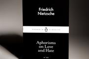 Nietzsche: reminds marketers to be unsentimental in analysis