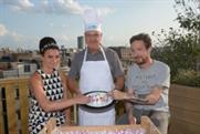 Gizzi Erskine and Frank Turner celebrated at the party