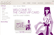 Oasis website: easier to use
