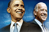Obama and vice-presidential running mate Joe Biden: YouTube row