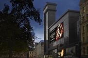 Odeon: giant digital screen at Leicester Square