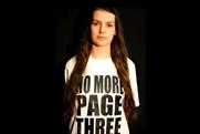 Youth Media Agency: rolls out '#Page3TakeDown' campaign