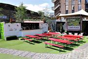 Pimm's creates English garden tennis experience