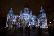Glasgow's War featured a specially compiled soundtrack and visuals 