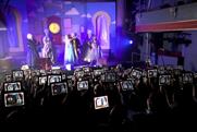 Ebay pantomime: audience members will be encouraged to shop via tablet