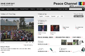 Peace Channel: launched by Bob Geldof
