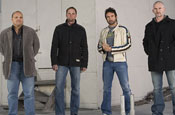 Peralta, Travis, Needham and Sommerville (l-r): branching out in Japan