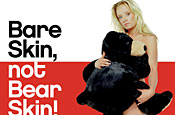 Davis: star of the Peta campaign