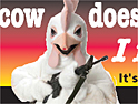 Peta: gun-toting chicken