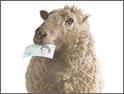 Piaggio: sheep poster