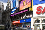 Piccadilly: new LED ad ticker