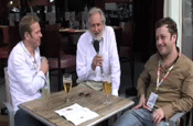Cannes...David Puttnam and the Arnold brothers