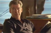 Brosnan: ad for L'Oreal