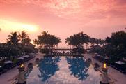 Travellers can book a stay at one of Conrad Hotels' locations including Bali (pictured) through Instagram