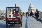 Poopy Cat founder Thomas Vles cycled over 300 miles to the launch of his London pop-up