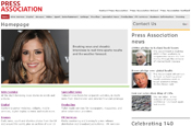 Press Association: website redesign