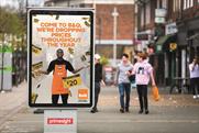 B&Q supplies a big impression outdoors